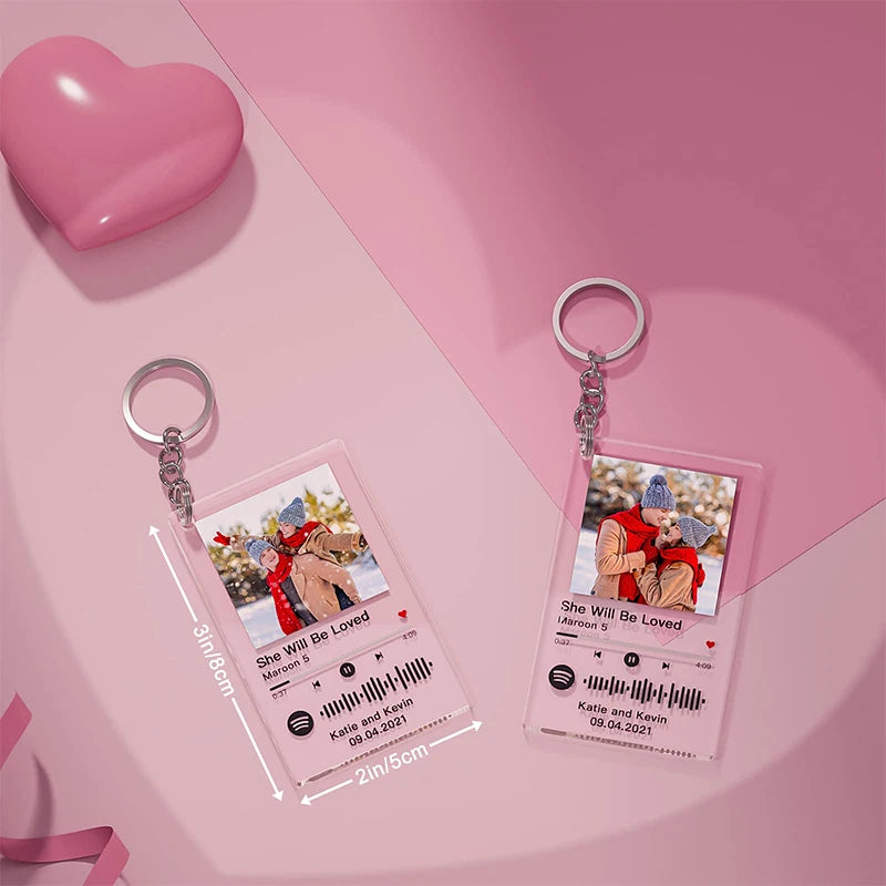 Personalized Keychain Acrylic