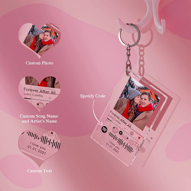 Personalized Keychain Acrylic