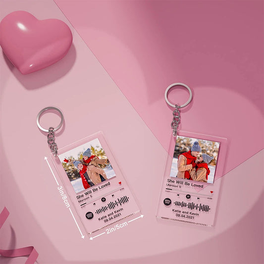 Personalized Keychain Acrylic